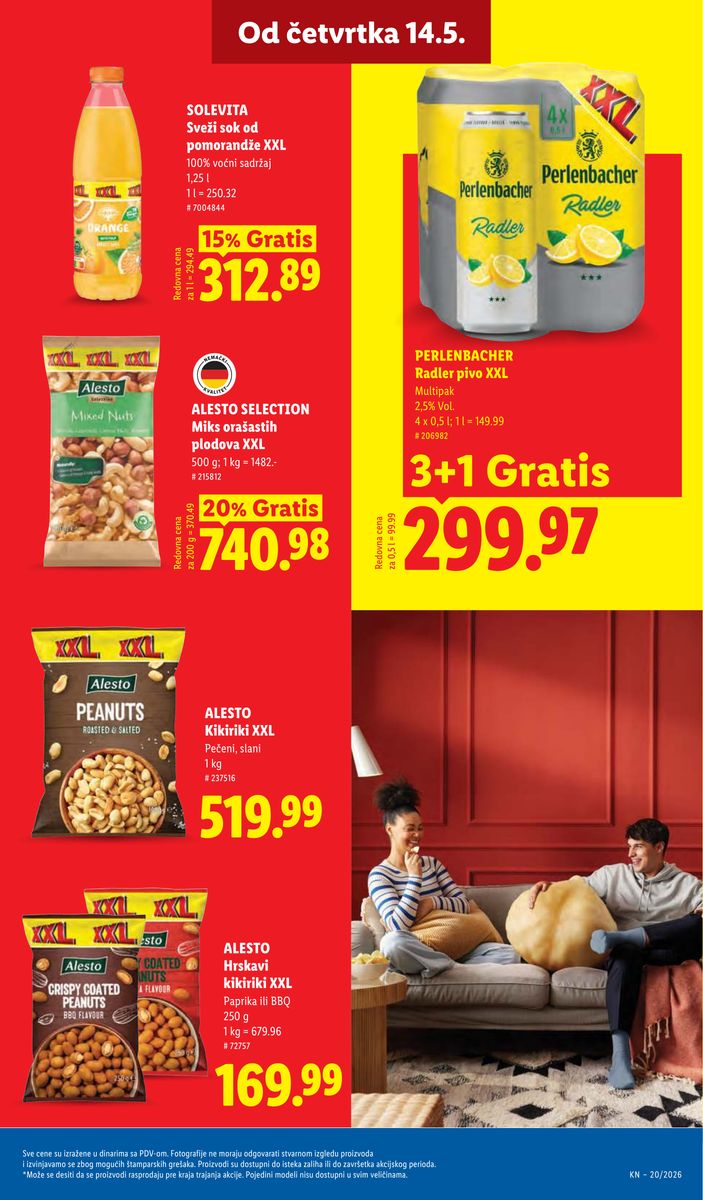 Lidl catalog page 57 — 2026-05-14 to 2026-05-20