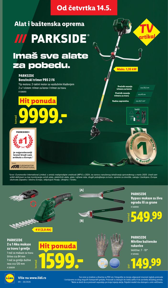 Lidl catalog page 68 — 2026-05-14 to 2026-05-20