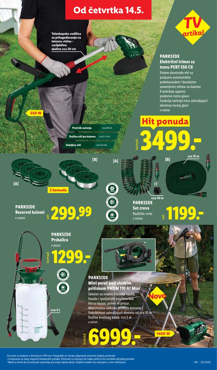 Lidl catalog page 69 — 2026-05-14 to 2026-05-20