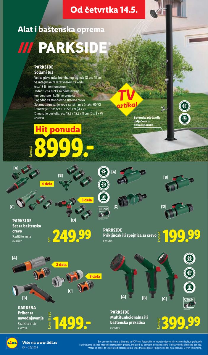 Lidl catalog page 70 — 2026-05-14 to 2026-05-20