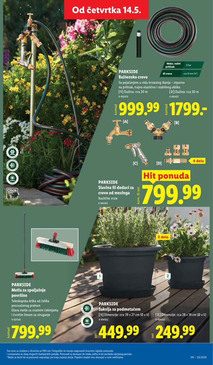 Lidl catalog page 71 — 2026-05-14 to 2026-05-20