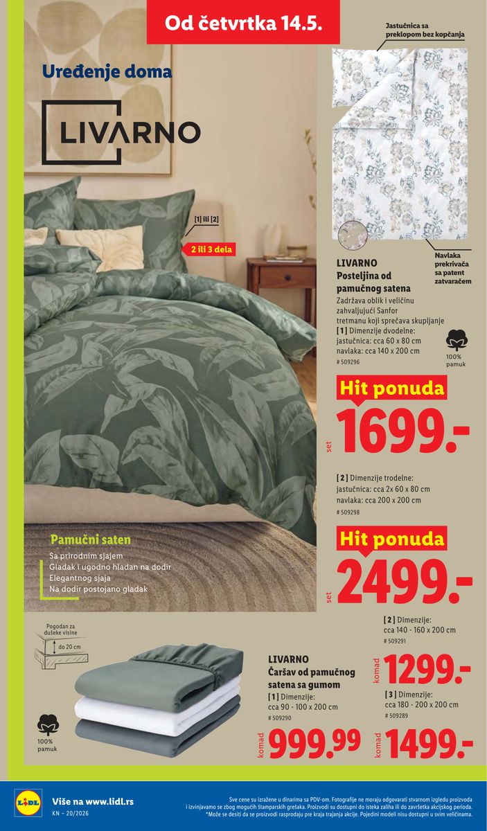 Lidl catalog page 74 — 2026-05-14 to 2026-05-20