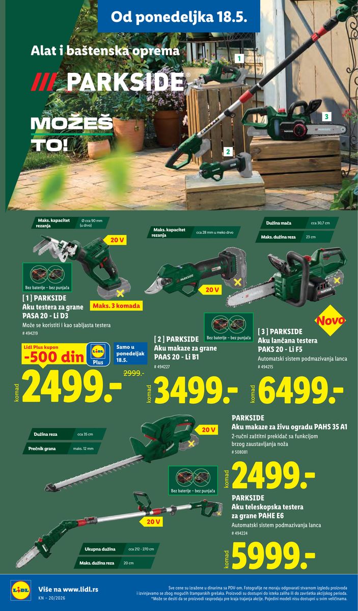 Lidl catalog page 84 — 2026-05-14 to 2026-05-20