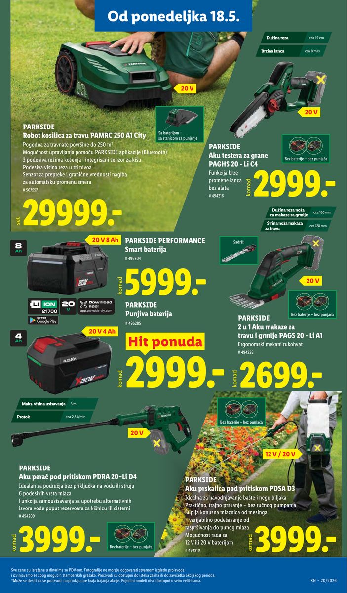 Lidl catalog page 85 — 2026-05-14 to 2026-05-20