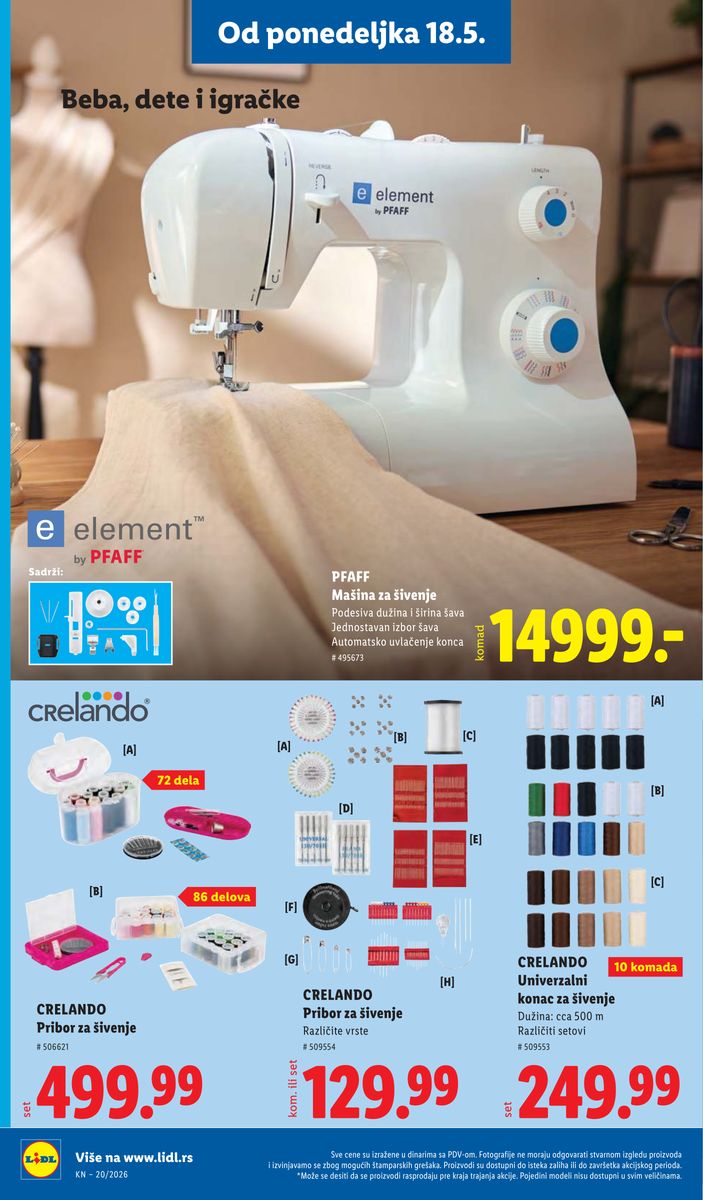 Lidl catalog page 88 — 2026-05-14 to 2026-05-20