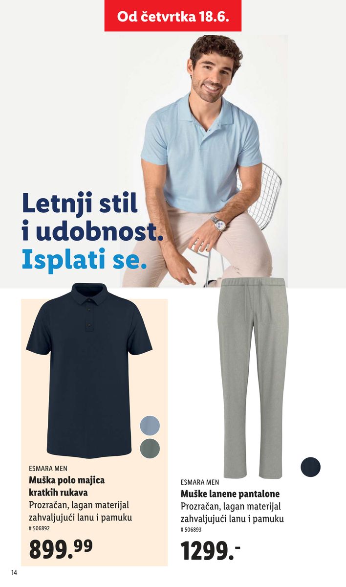 Lidl catalog page 14 — 2026-05-18 to 2026-07-31