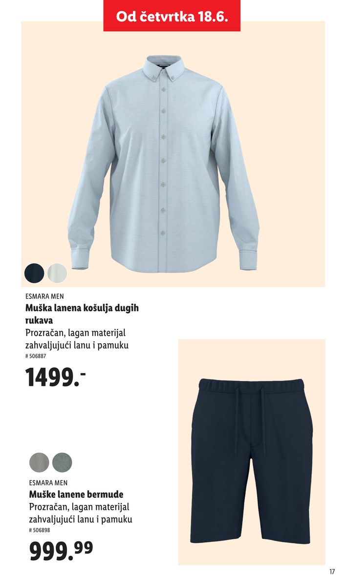 Lidl catalog page 17 — 2026-05-18 to 2026-07-31