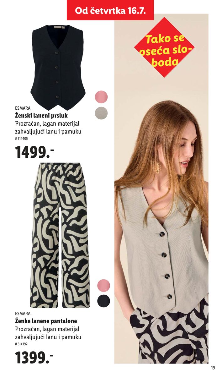 Lidl catalog page 19 — 2026-05-18 to 2026-07-31