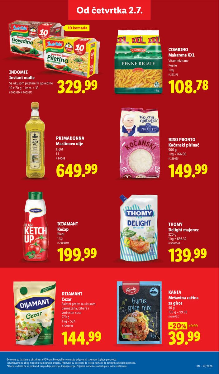 Lidl catalog page 27 — 2026-07-02 to 2026-07-08