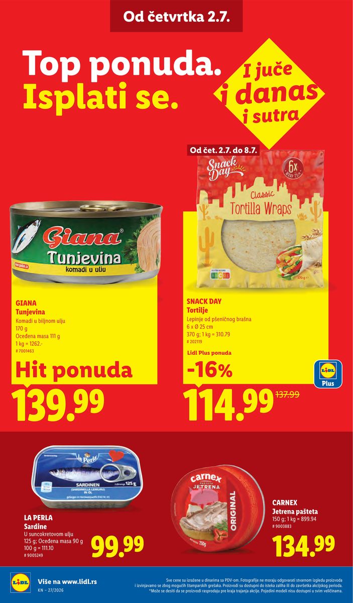 Lidl catalog page 28 — 2026-07-02 to 2026-07-08