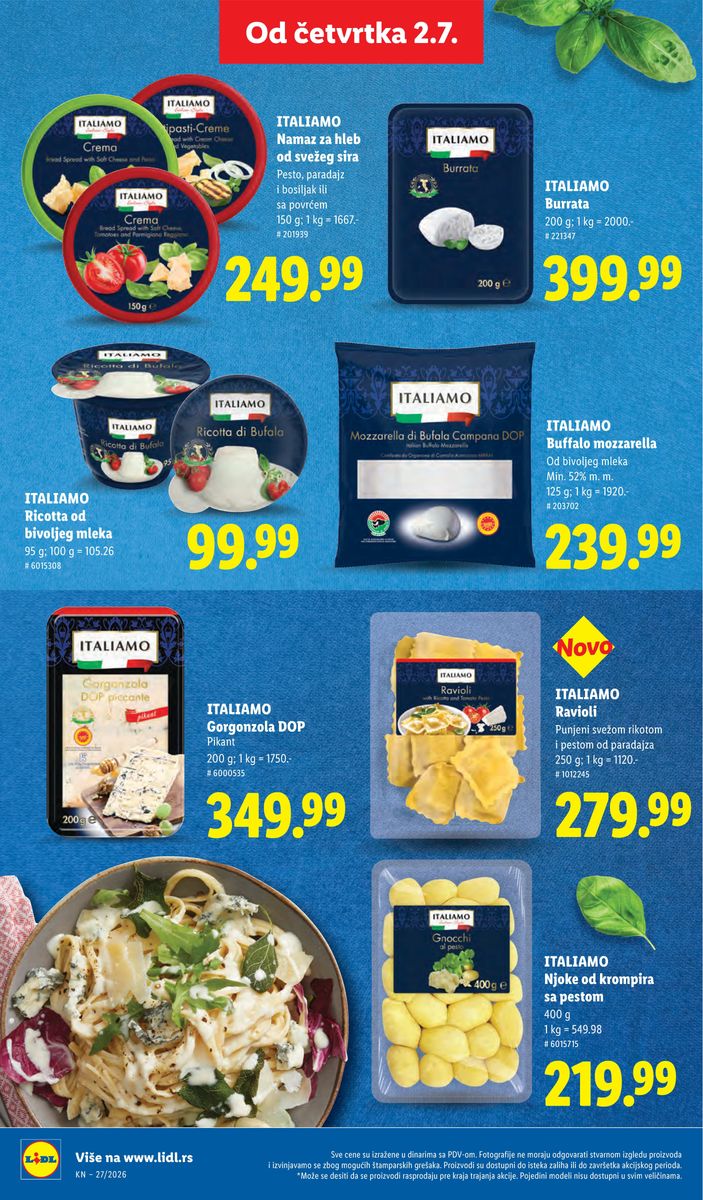 Lidl catalog page 50 — 2026-07-02 to 2026-07-08