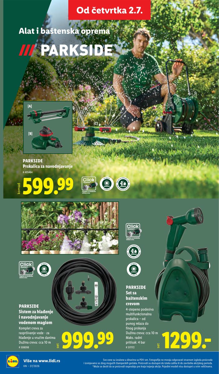 Lidl catalog page 72 — 2026-07-02 to 2026-07-08