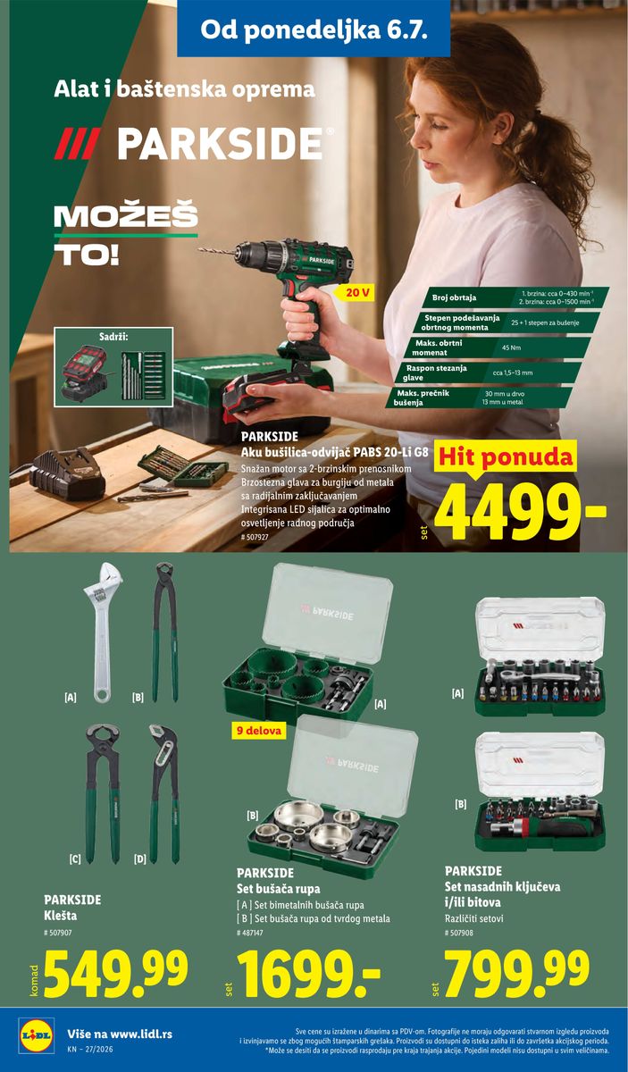 Lidl catalog page 86 — 2026-07-02 to 2026-07-08