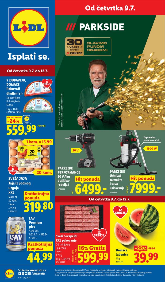 Lidl catalog 2026-07-09 to 2026-07-15