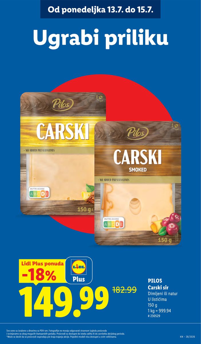 Lidl catalog page 15 — 2026-07-09 to 2026-07-15