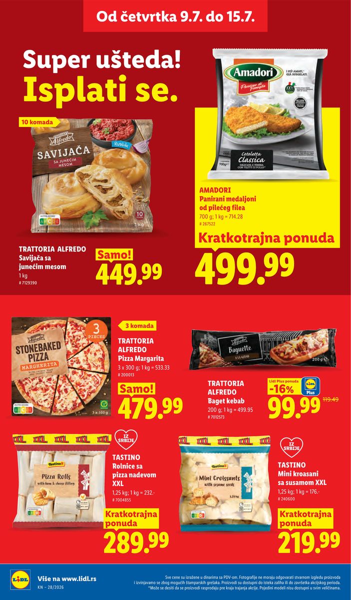 Lidl catalog page 26 — 2026-07-09 to 2026-07-15