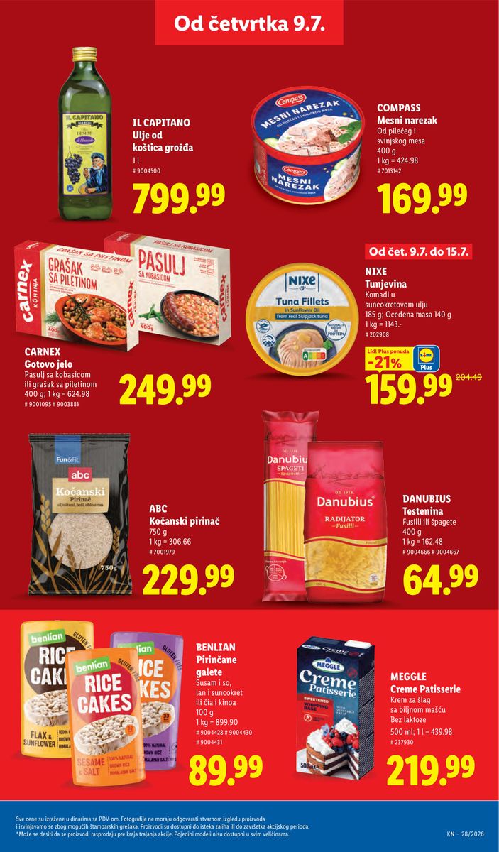 Lidl catalog page 29 — 2026-07-09 to 2026-07-15