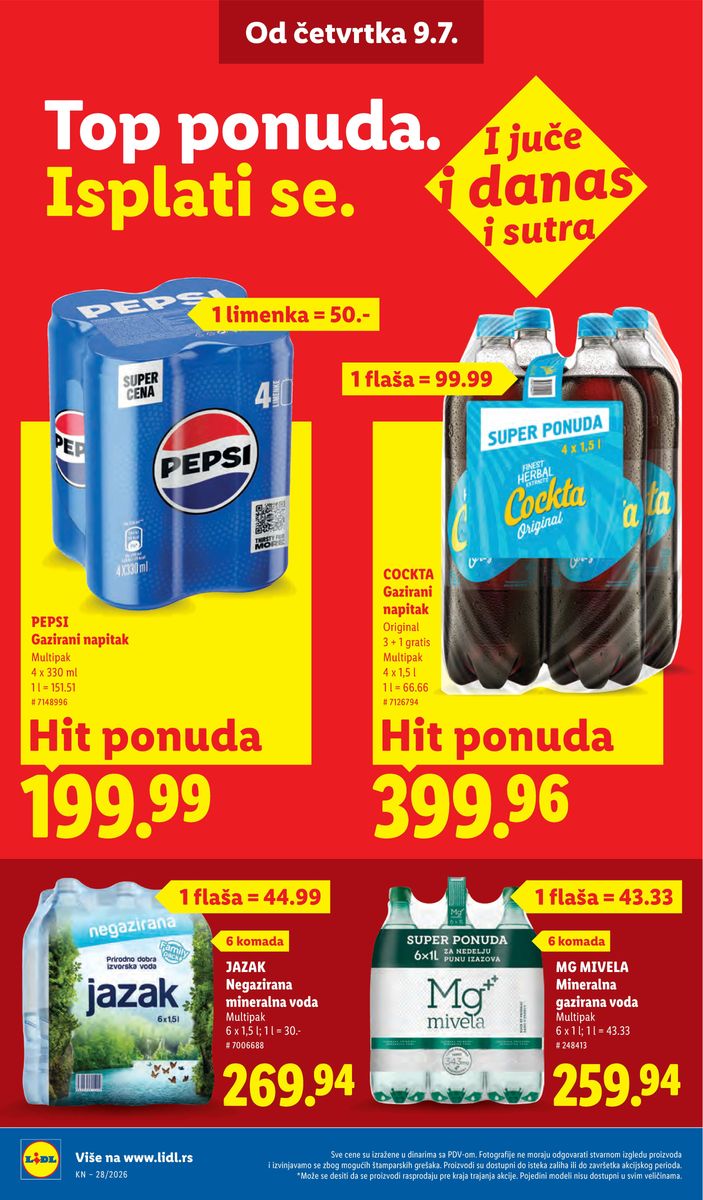 Lidl catalog page 32 — 2026-07-09 to 2026-07-15