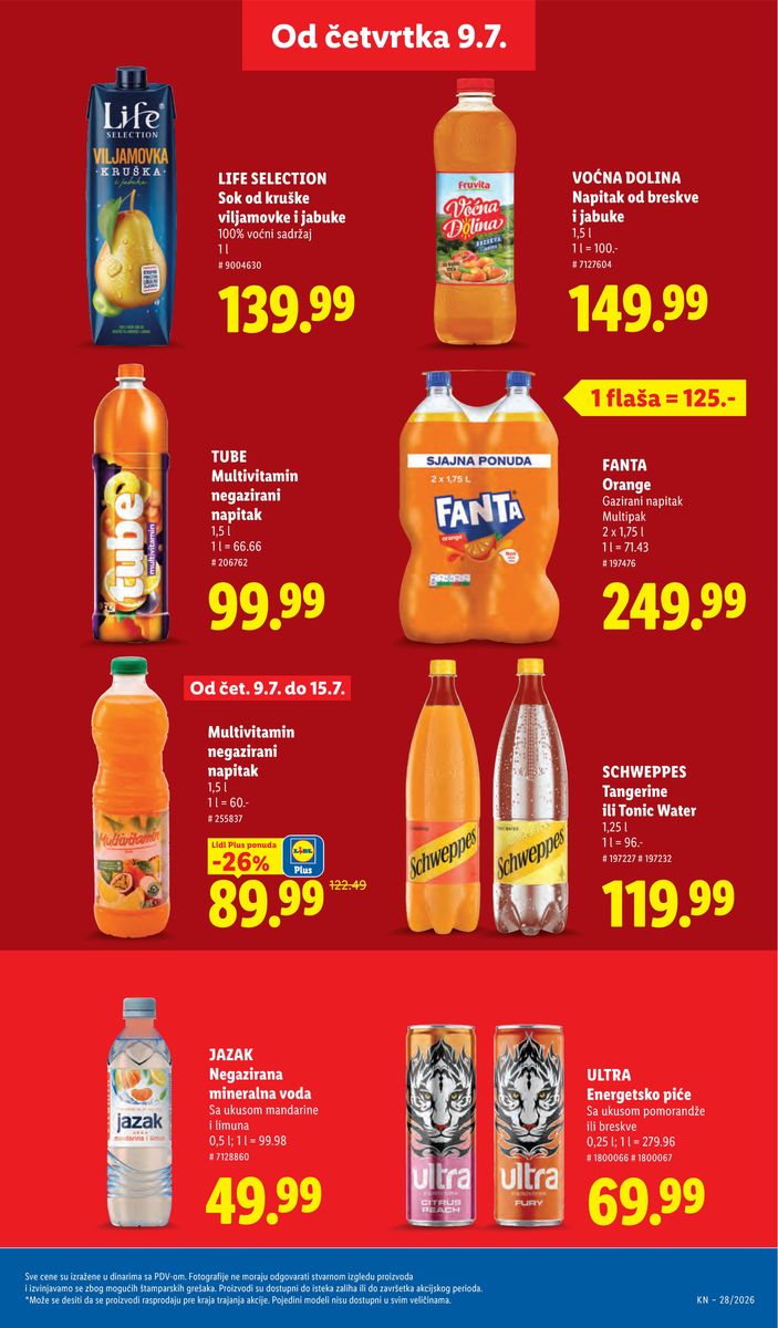 Lidl catalog page 33 — 2026-07-09 to 2026-07-15