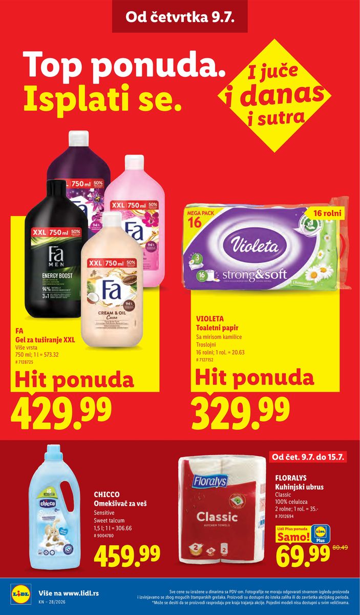 Lidl catalog page 36 — 2026-07-09 to 2026-07-15