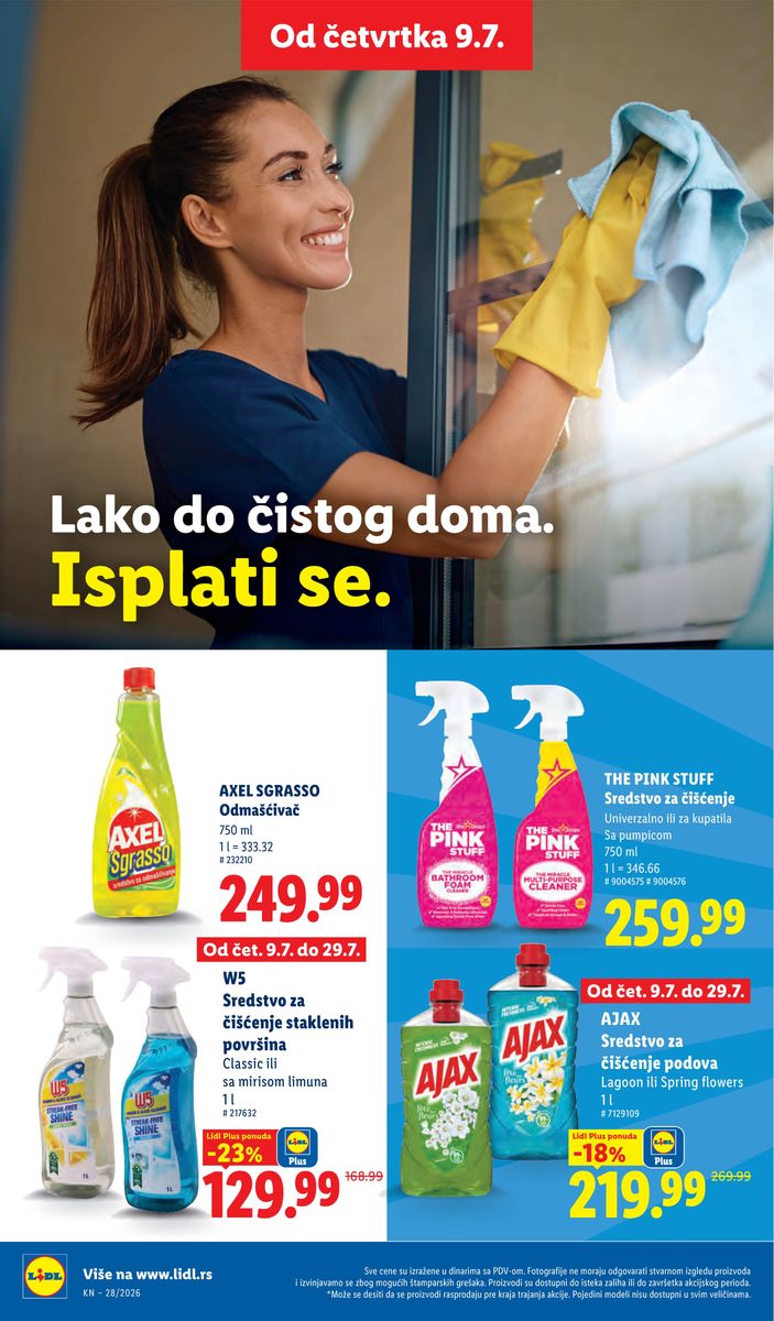 Lidl catalog page 38 — 2026-07-09 to 2026-07-15