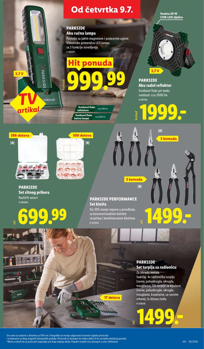 Lidl catalog page 69 — 2026-07-09 to 2026-07-15