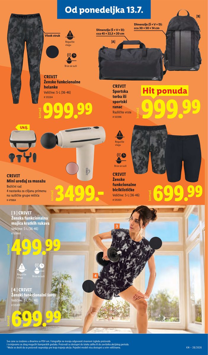 Lidl catalog page 85 — 2026-07-09 to 2026-07-15