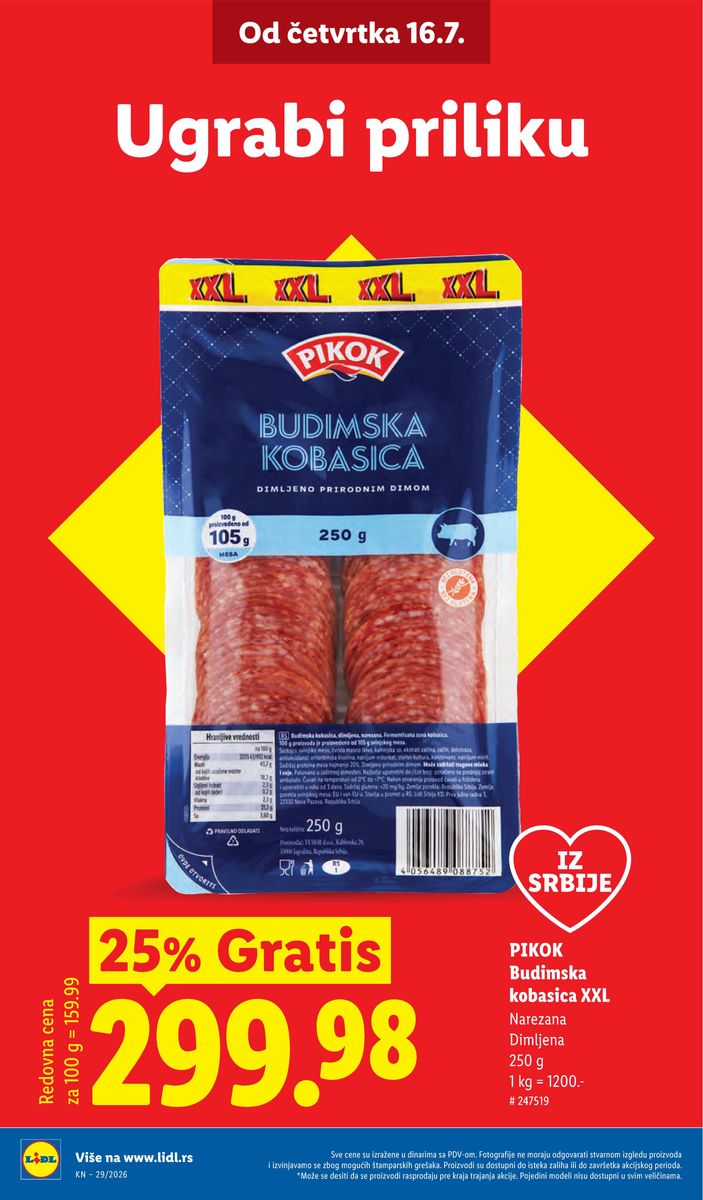 Lidl catalog page 4 — 2026-07-16 to 2026-07-22