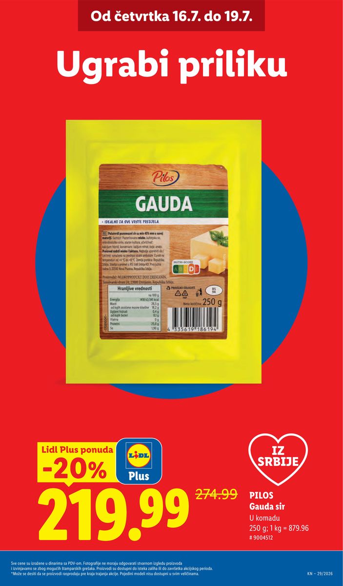 Lidl catalog page 5 — 2026-07-16 to 2026-07-22
