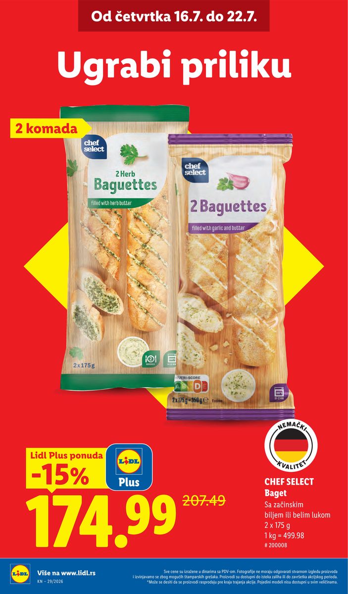 Lidl catalog page 6 — 2026-07-16 to 2026-07-22