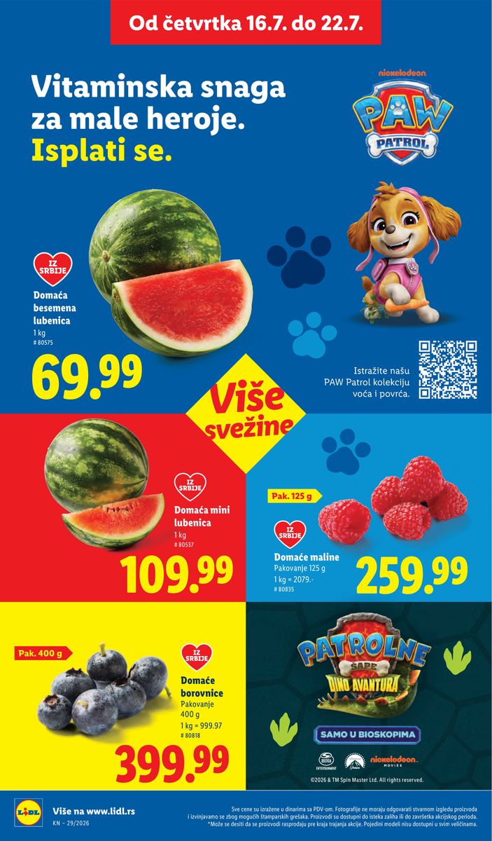 Lidl catalog page 16 — 2026-07-16 to 2026-07-22
