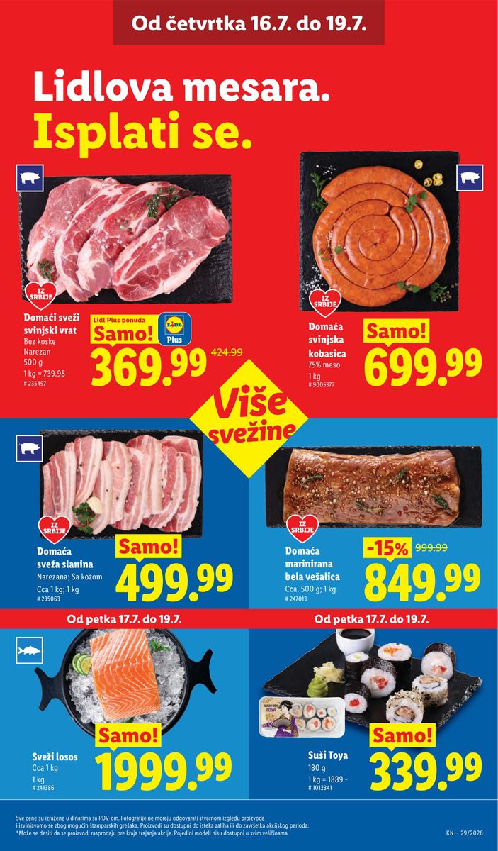 Lidl catalog page 23 — 2026-07-16 to 2026-07-22