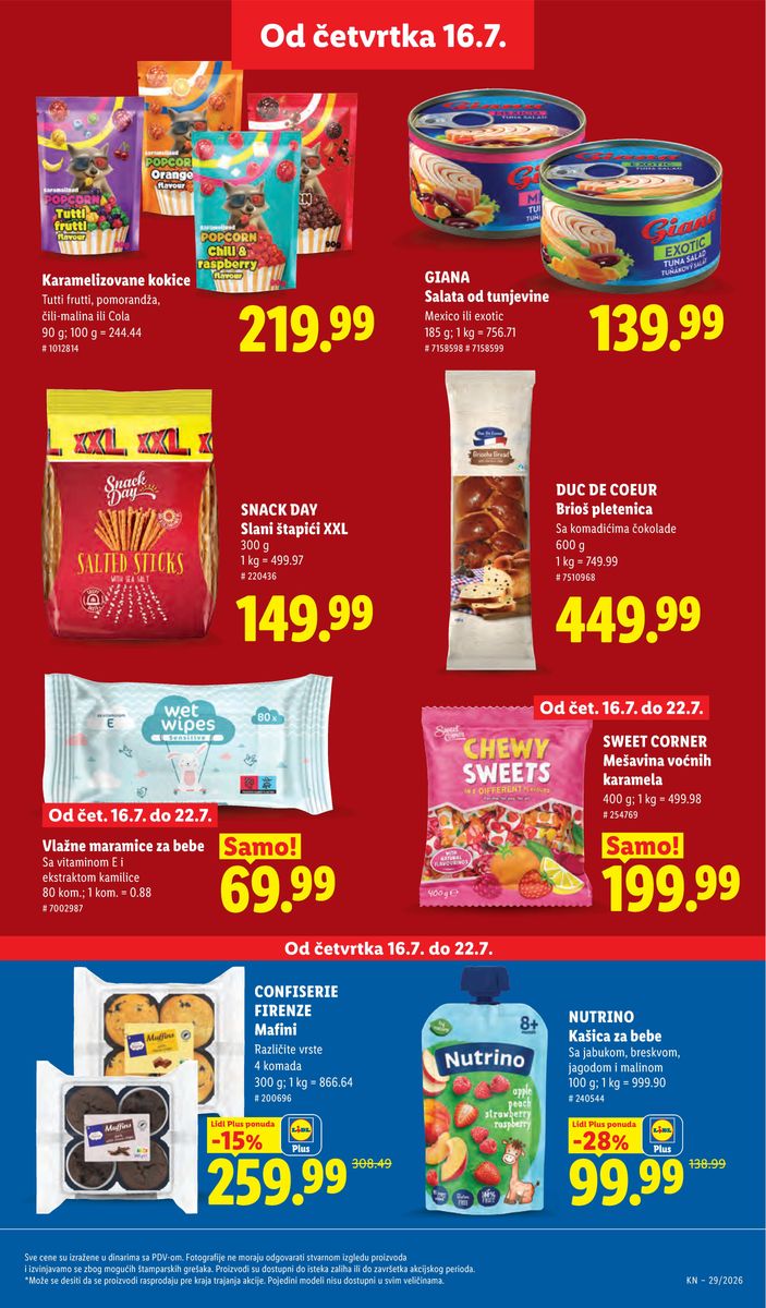 Lidl catalog page 31 — 2026-07-16 to 2026-07-22