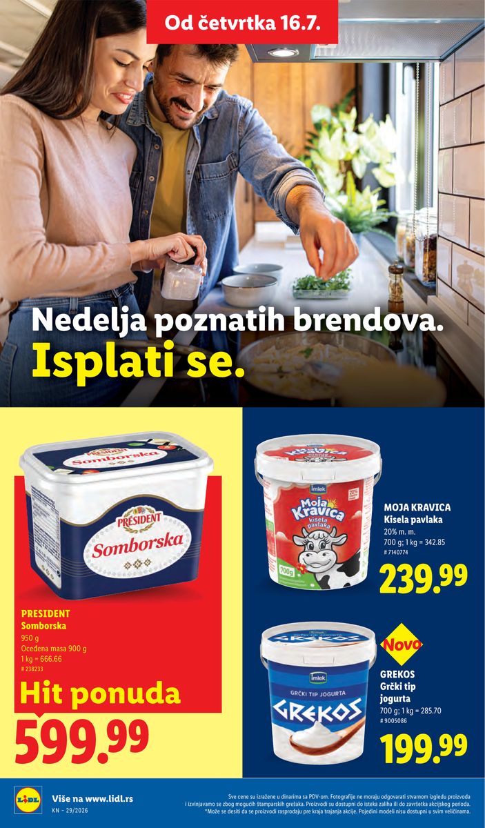Lidl catalog page 32 — 2026-07-16 to 2026-07-22