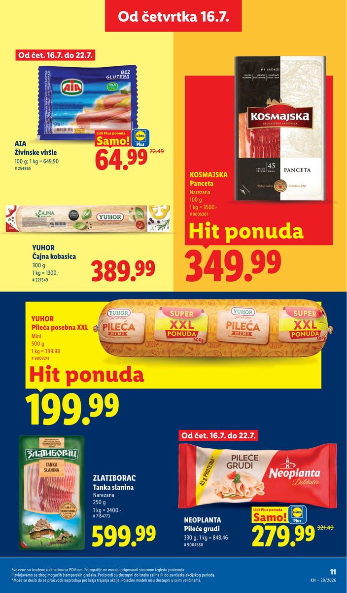 Lidl catalog page 33 — 2026-07-16 to 2026-07-22