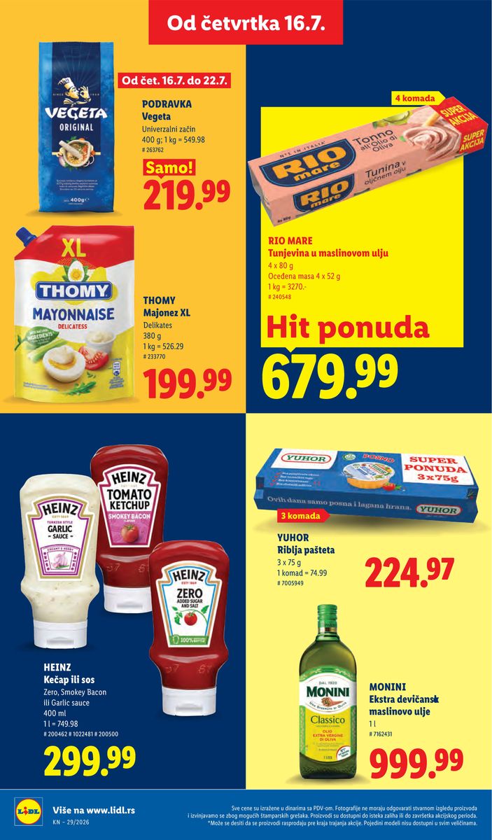 Lidl catalog page 36 — 2026-07-16 to 2026-07-22