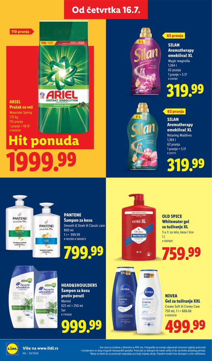 Lidl catalog page 44 — 2026-07-16 to 2026-07-22