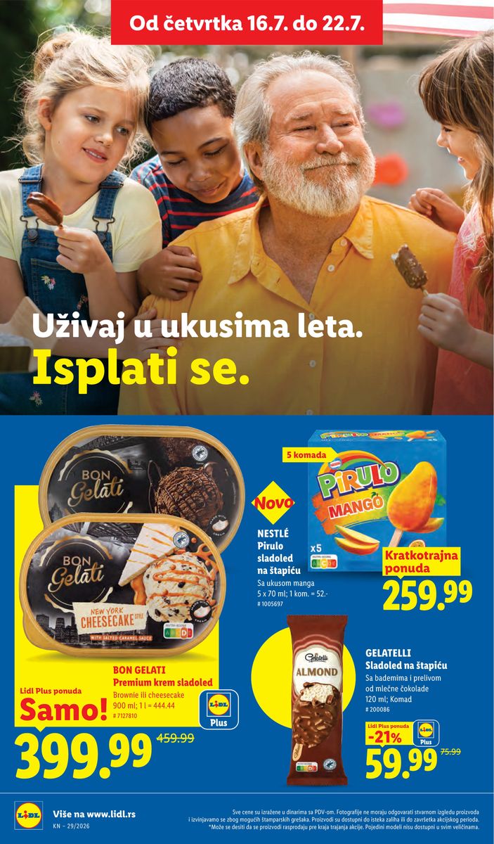 Lidl catalog page 56 — 2026-07-16 to 2026-07-22