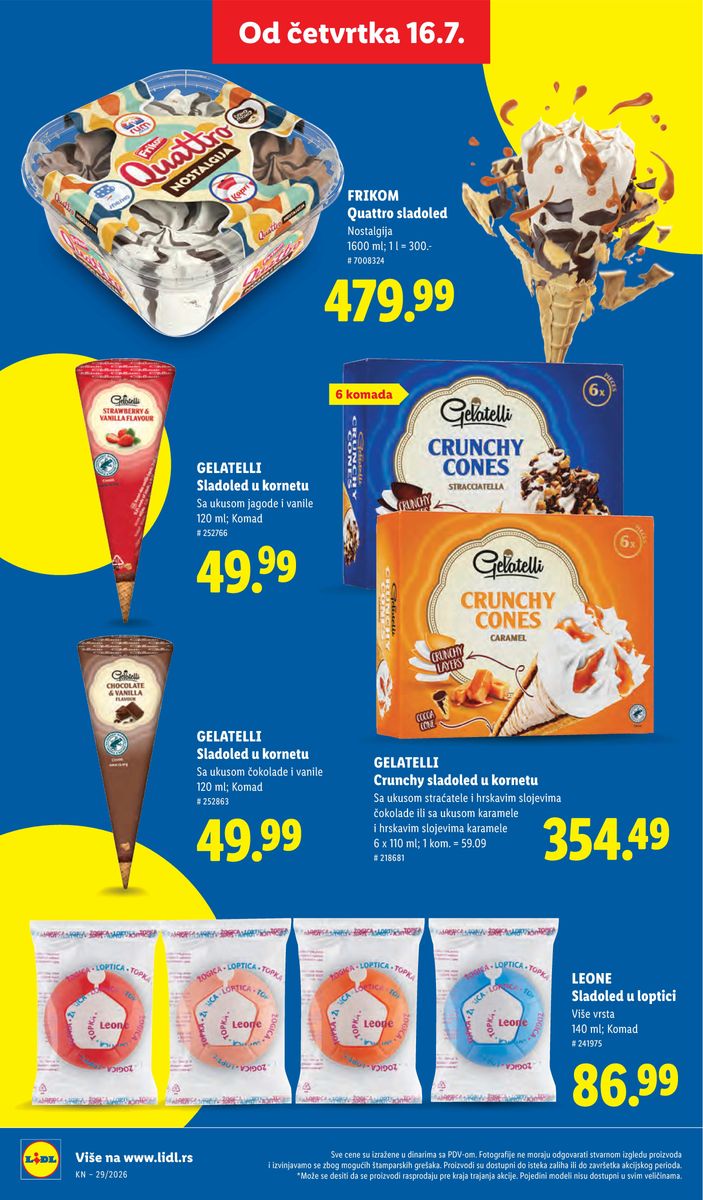 Lidl catalog page 58 — 2026-07-16 to 2026-07-22