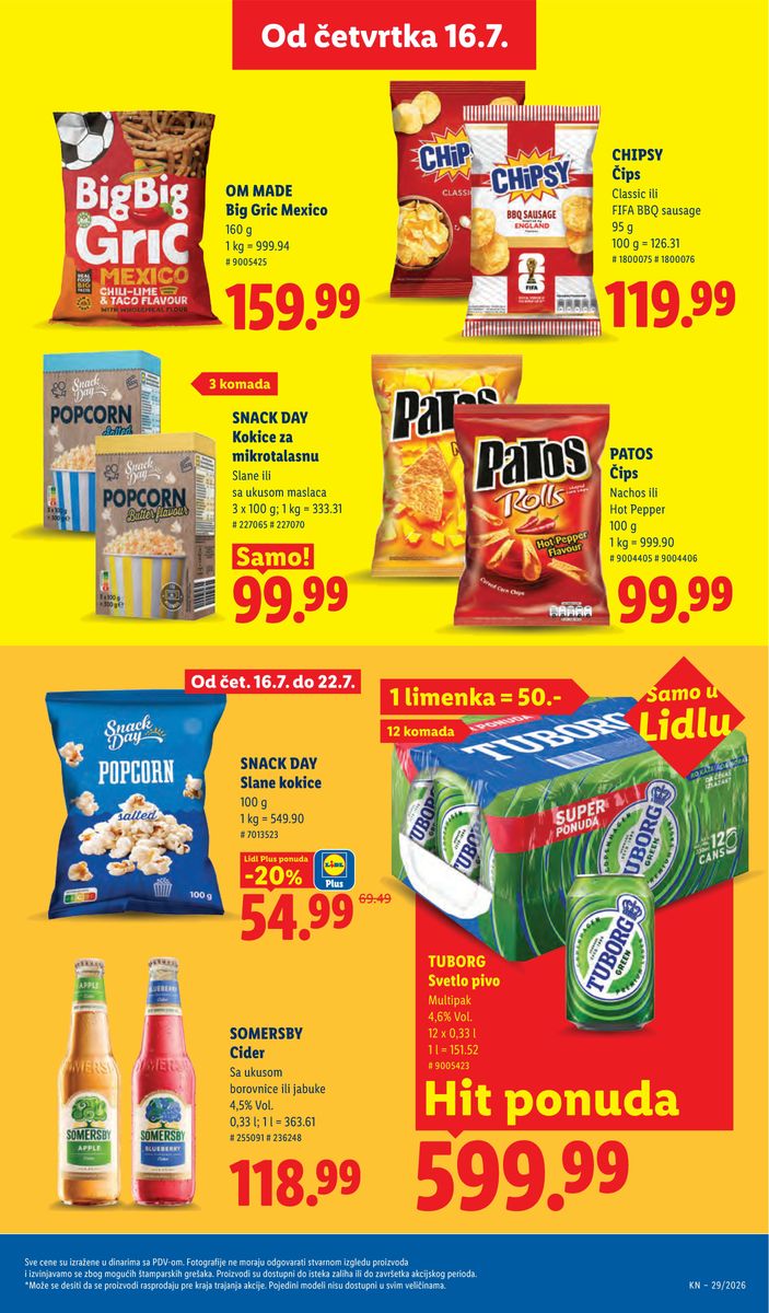 Lidl catalog page 61 — 2026-07-16 to 2026-07-22