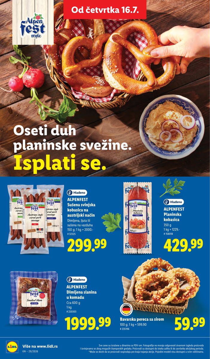 Lidl catalog page 62 — 2026-07-16 to 2026-07-22