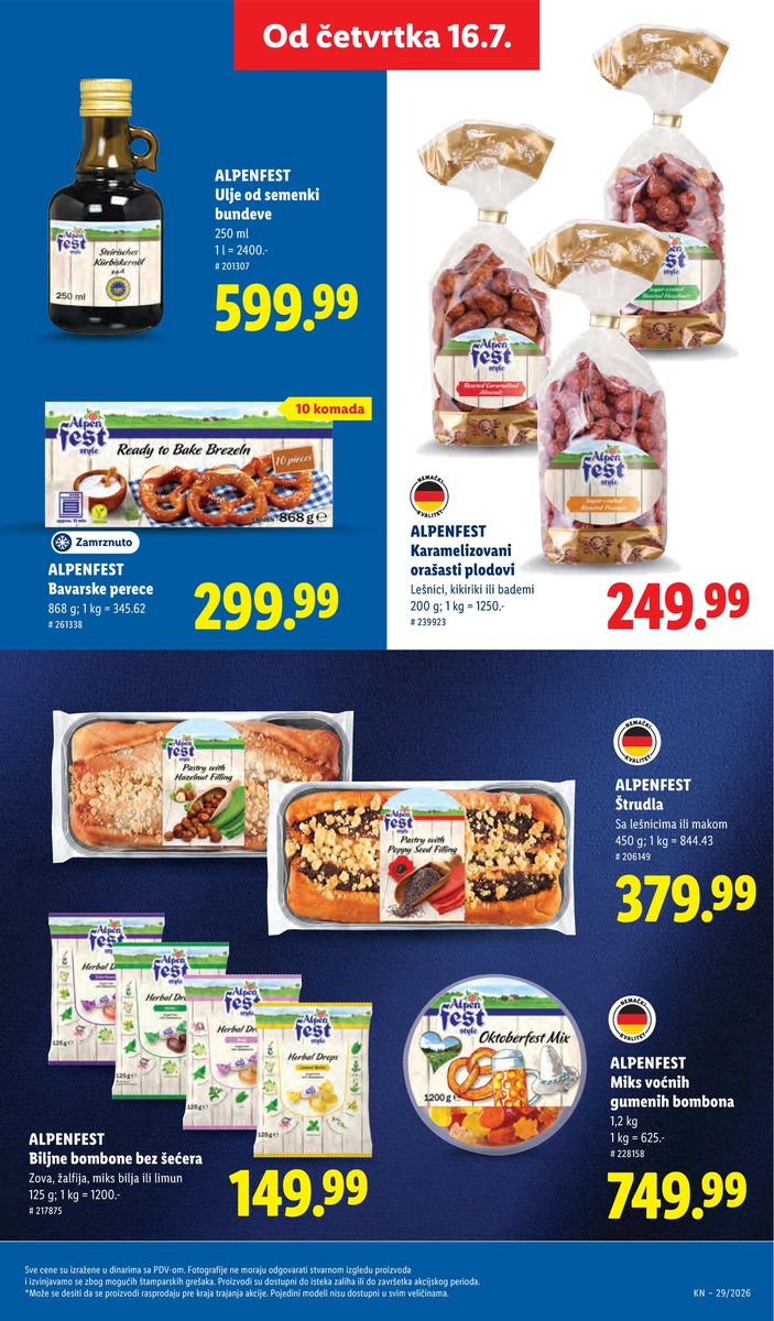 Lidl catalog page 63 — 2026-07-16 to 2026-07-22