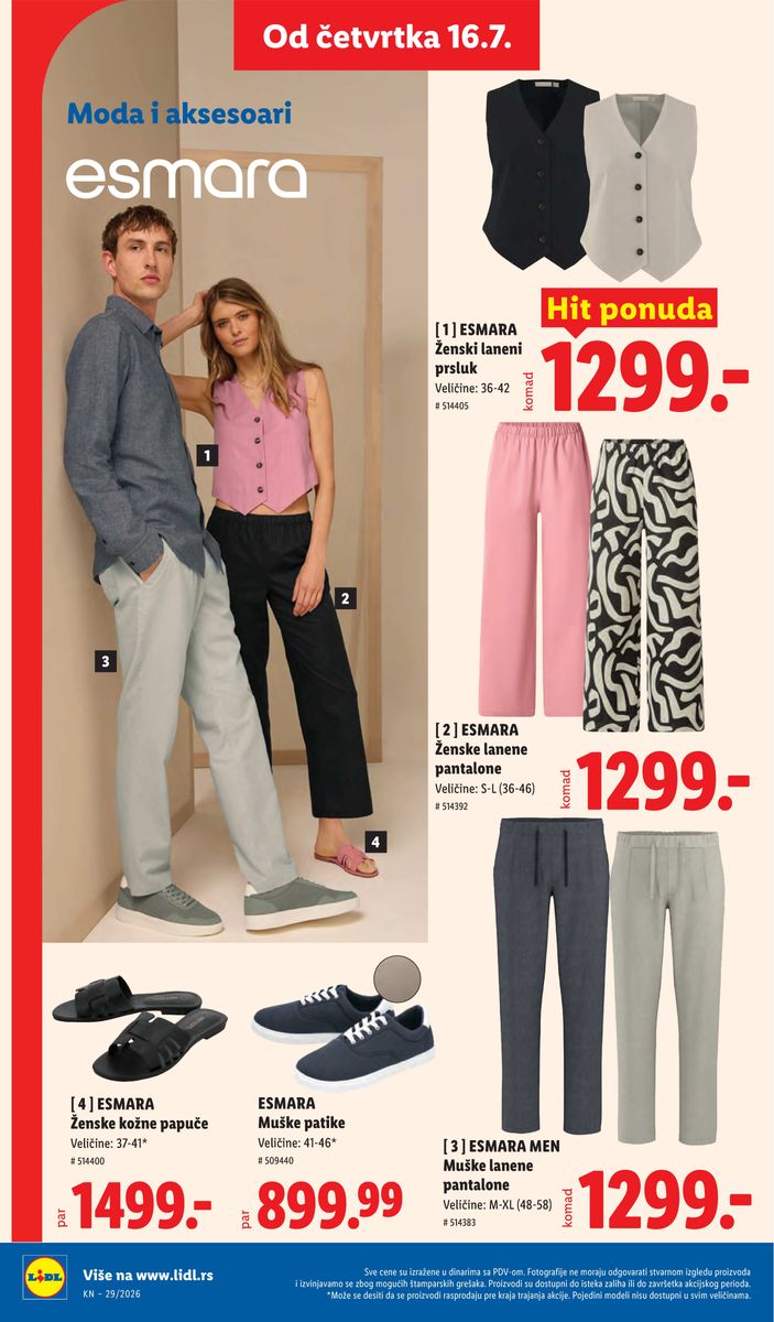 Lidl catalog page 82 — 2026-07-16 to 2026-07-22