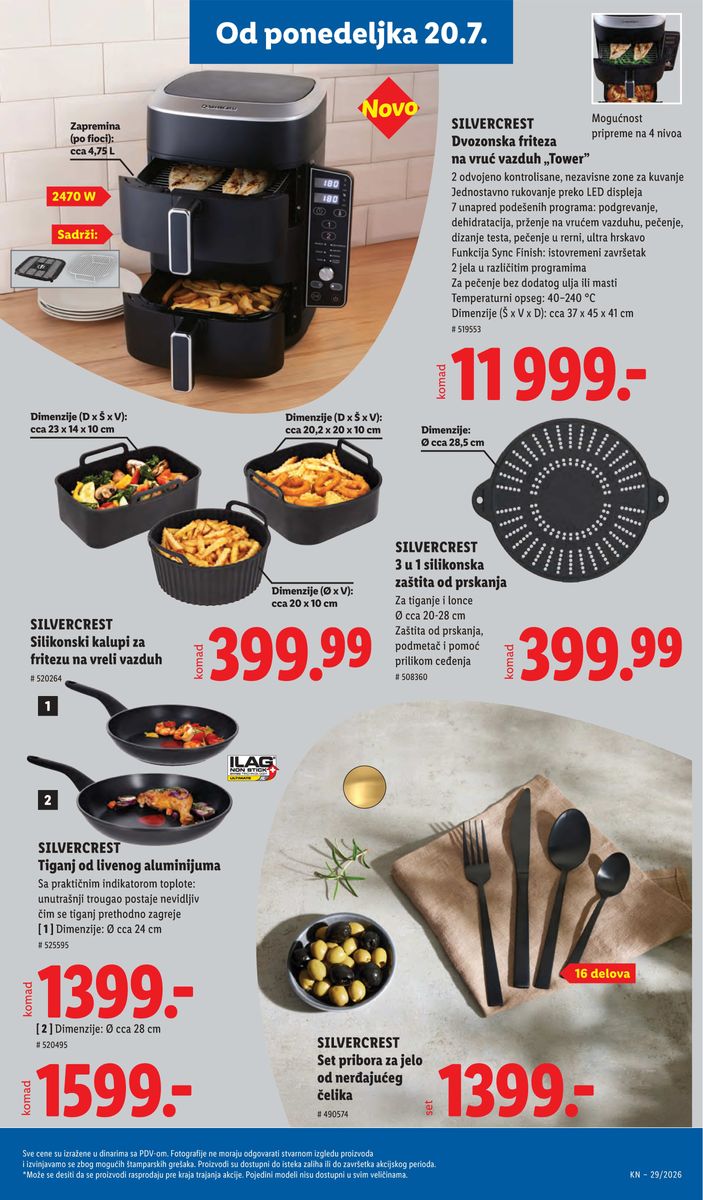 Lidl catalog page 93 — 2026-07-16 to 2026-07-22
