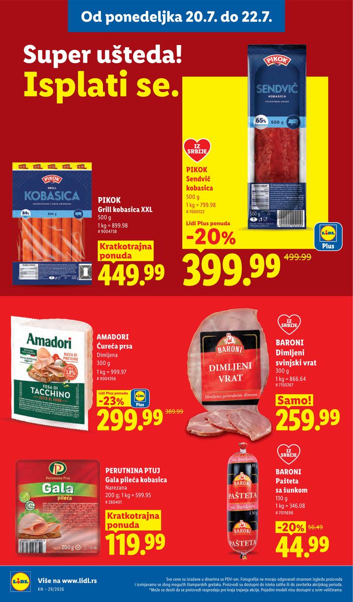 Lidl catalog page 102 — 2026-07-16 to 2026-07-22