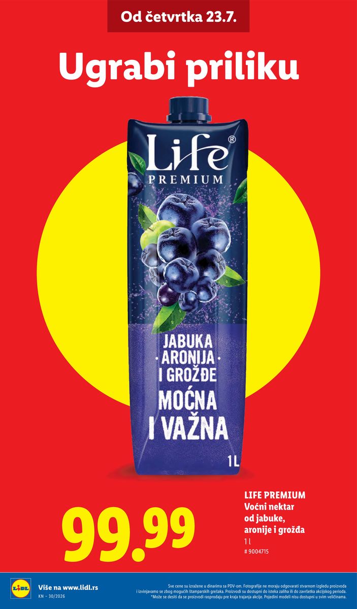 Lidl catalog page 8 — 2026-07-23 to 2026-07-29