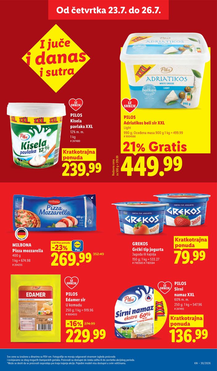 Lidl catalog page 25 — 2026-07-23 to 2026-07-29