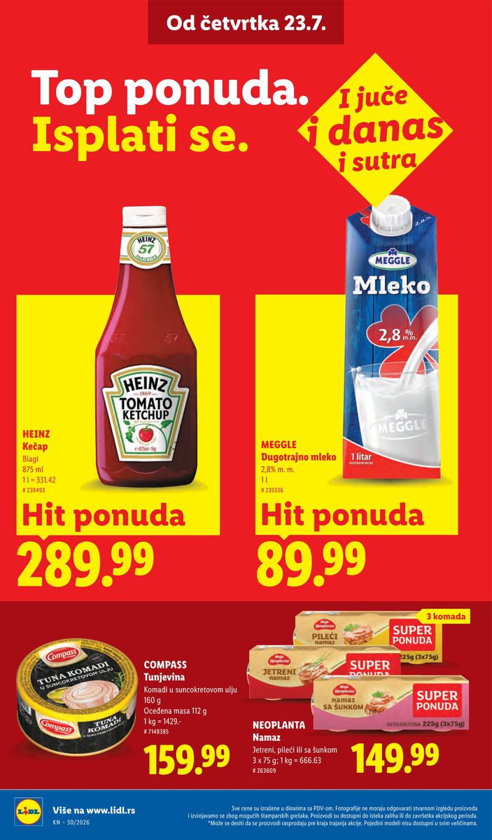 Lidl catalog page 28 — 2026-07-23 to 2026-07-29