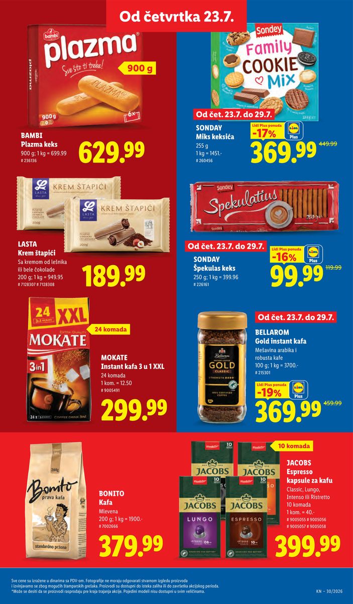 Lidl catalog page 31 — 2026-07-23 to 2026-07-29