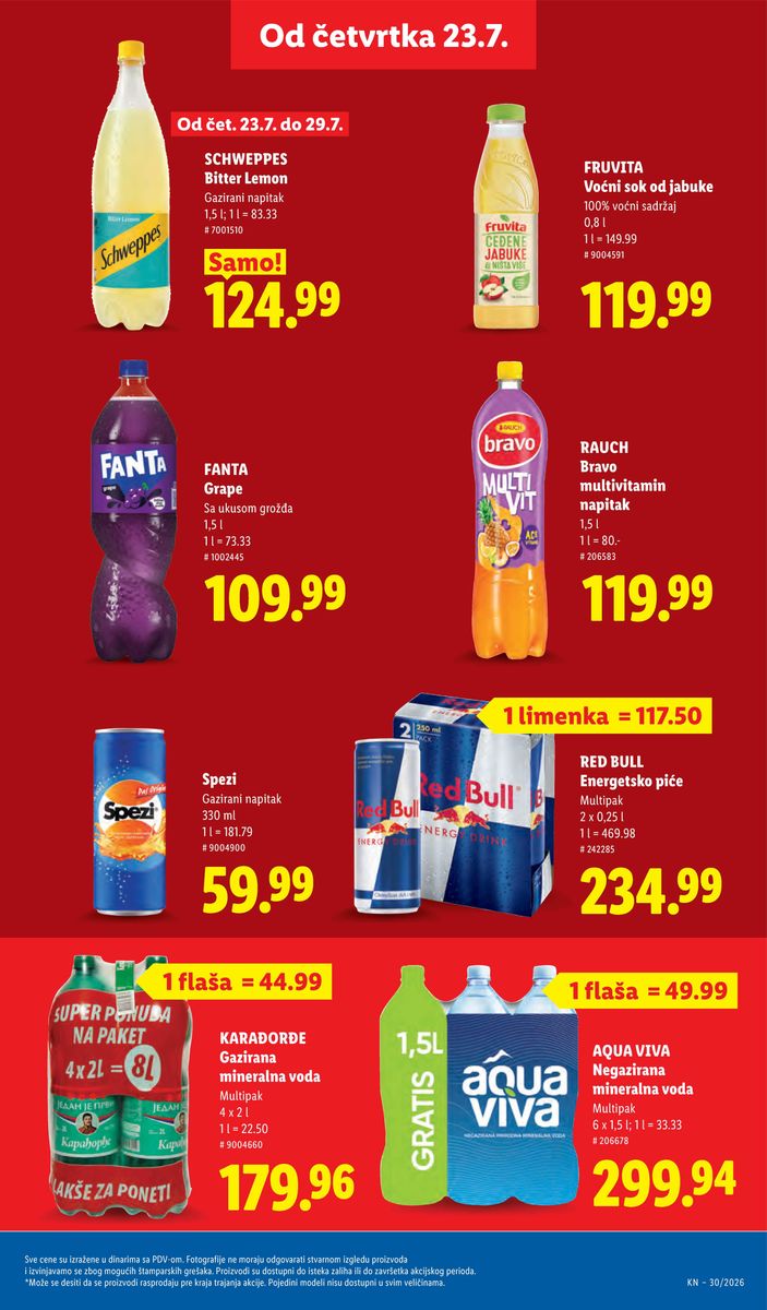 Lidl catalog page 33 — 2026-07-23 to 2026-07-29
